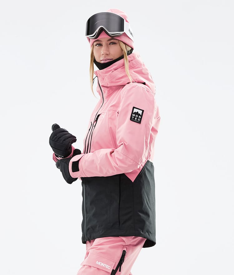 Montec Moss W 21 Bunda na Snowboard Dámské Pink/Black Renewed, Obrázek 8 z 12