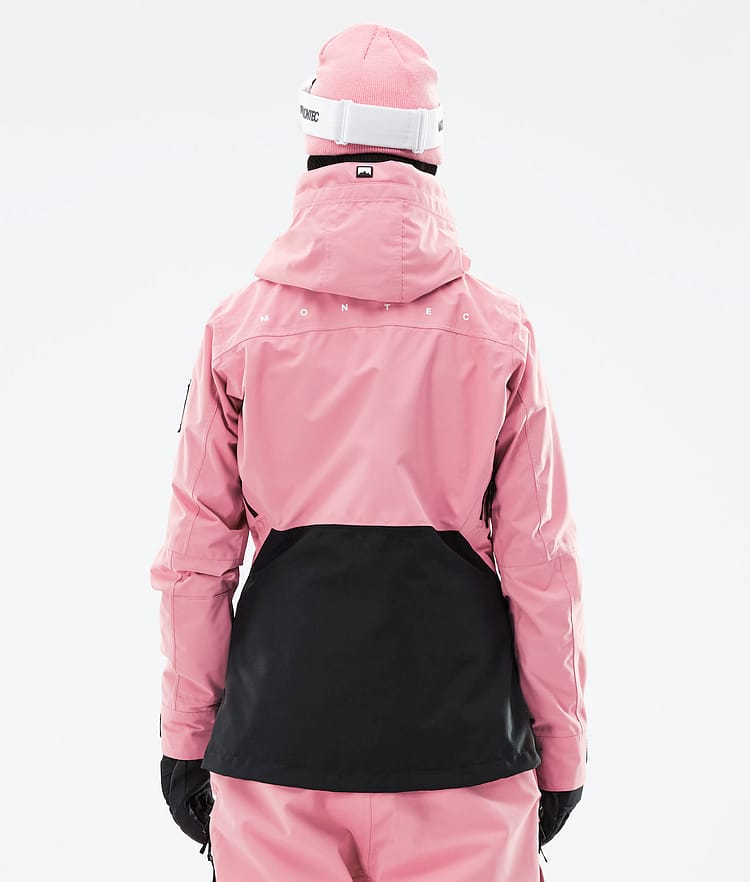 Montec Moss W 21 Bunda na Snowboard Dámské Pink/Black Renewed, Obrázek 9 z 12