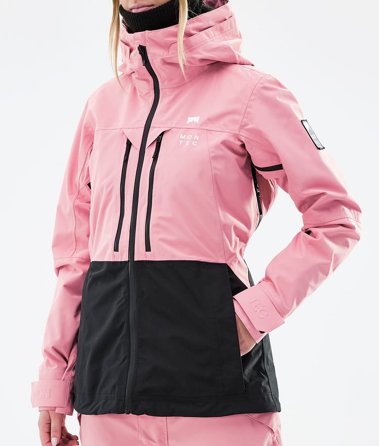 Montec Moss W 21 Bunda na Snowboard Dámské Pink/Black Renewed, Obrázek 10 z 12