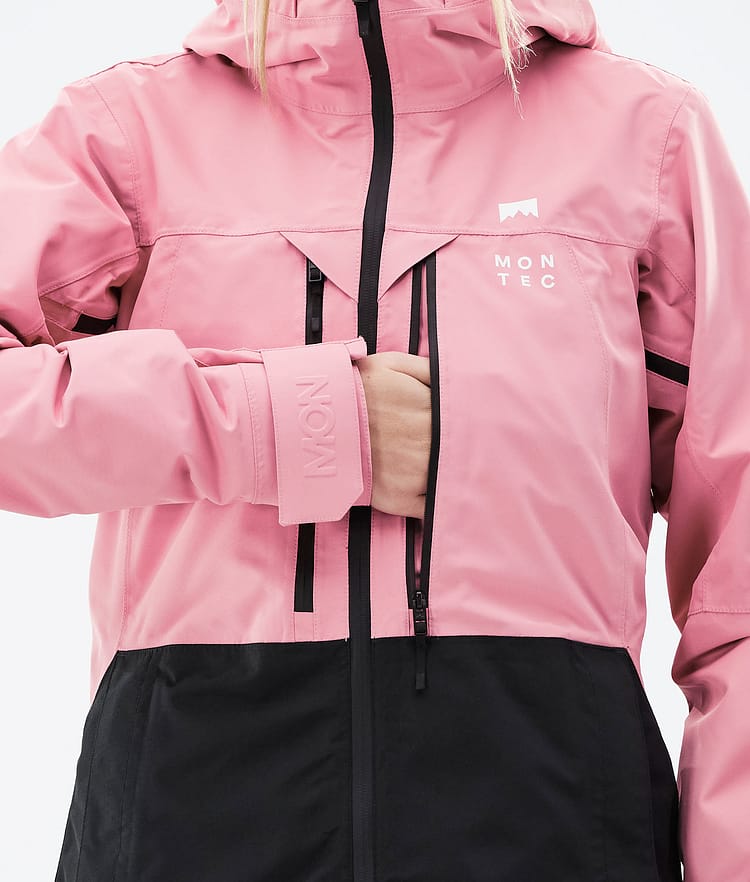 Montec Moss W 21 Bunda na Snowboard Dámské Pink/Black Renewed, Obrázek 11 z 12