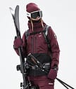 Montec Moss W 21 Lyžařská Bunda Dámské Burgundy/Black
