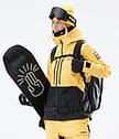 Montec Moss W 21 Bunda na Snowboard Dámské Yellow/Black