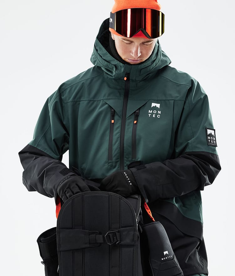 Montec Moss 21 Kurtka Narciarska Mężczyźni Dark Atlantic/Black, Zdjęcie 2 z 12