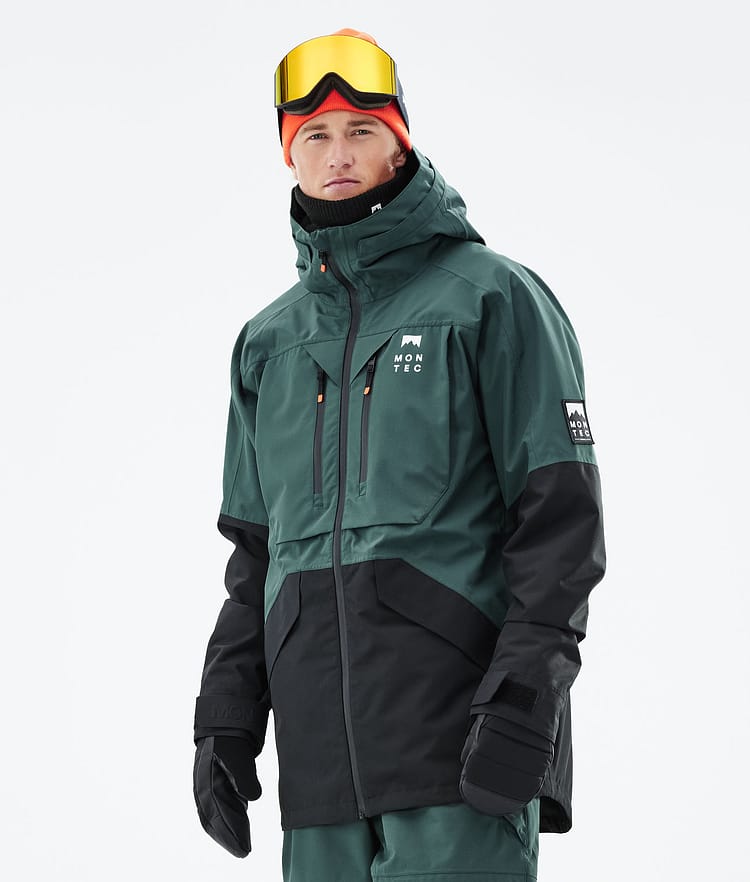Montec Moss 21 Bunda na Snowboard Pánské Dark Atlantic/Black Renewed, Obrázek 2 z 12