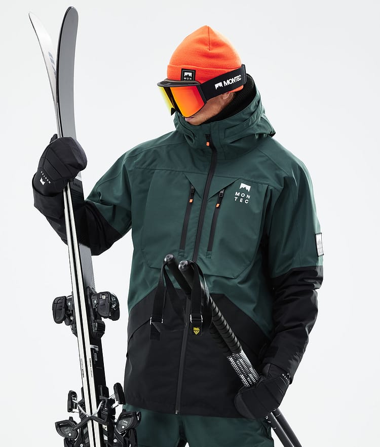 Montec Moss 21 Kurtka Narciarska Mężczyźni Dark Atlantic/Black, Zdjęcie 3 z 12
