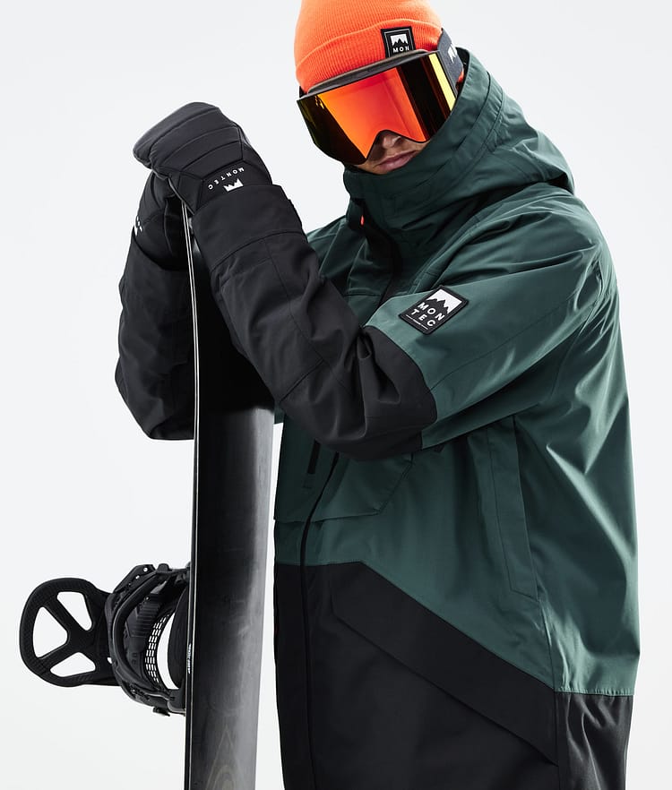 Montec Moss 21 Bunda na Snowboard Pánské Dark Atlantic/Black Renewed, Obrázek 4 z 12