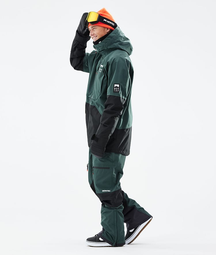 Montec Moss 21 Bunda na Snowboard Pánské Dark Atlantic/Black Renewed, Obrázek 6 z 12