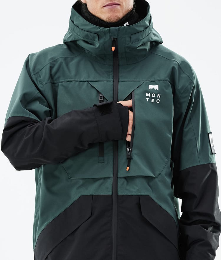 Montec Moss 21 Bunda na Snowboard Pánské Dark Atlantic/Black Renewed, Obrázek 11 z 12