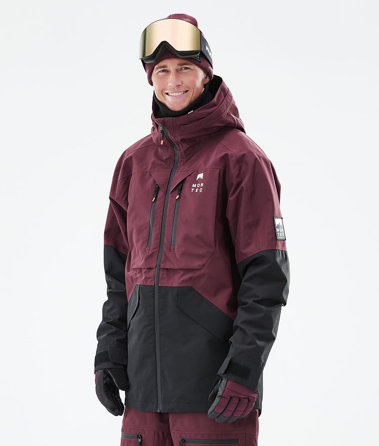 Montec Moss 21 Chaqueta Snowboard Hombre Burgundy/Black, Imagen 2 de 13