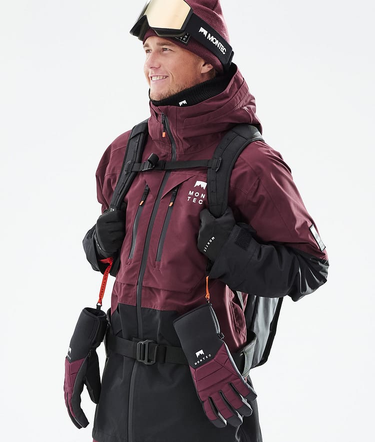 Montec Moss 21 Chaqueta Snowboard Hombre Burgundy/Black, Imagen 3 de 13