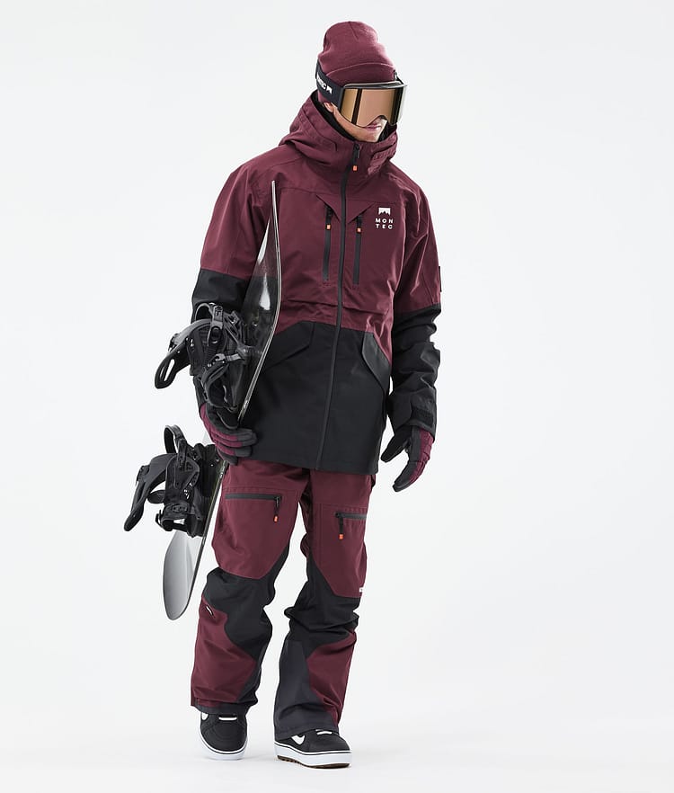 Montec Moss 21 Chaqueta Snowboard Hombre Burgundy/Black, Imagen 6 de 13