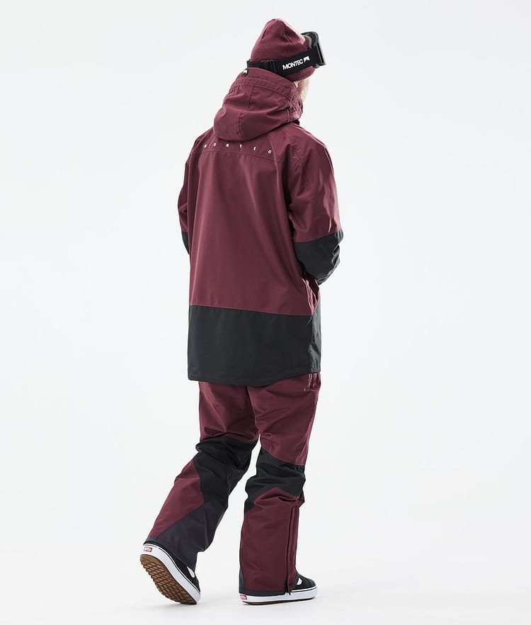 Montec Moss 21 Chaqueta Snowboard Hombre Burgundy/Black, Imagen 8 de 13