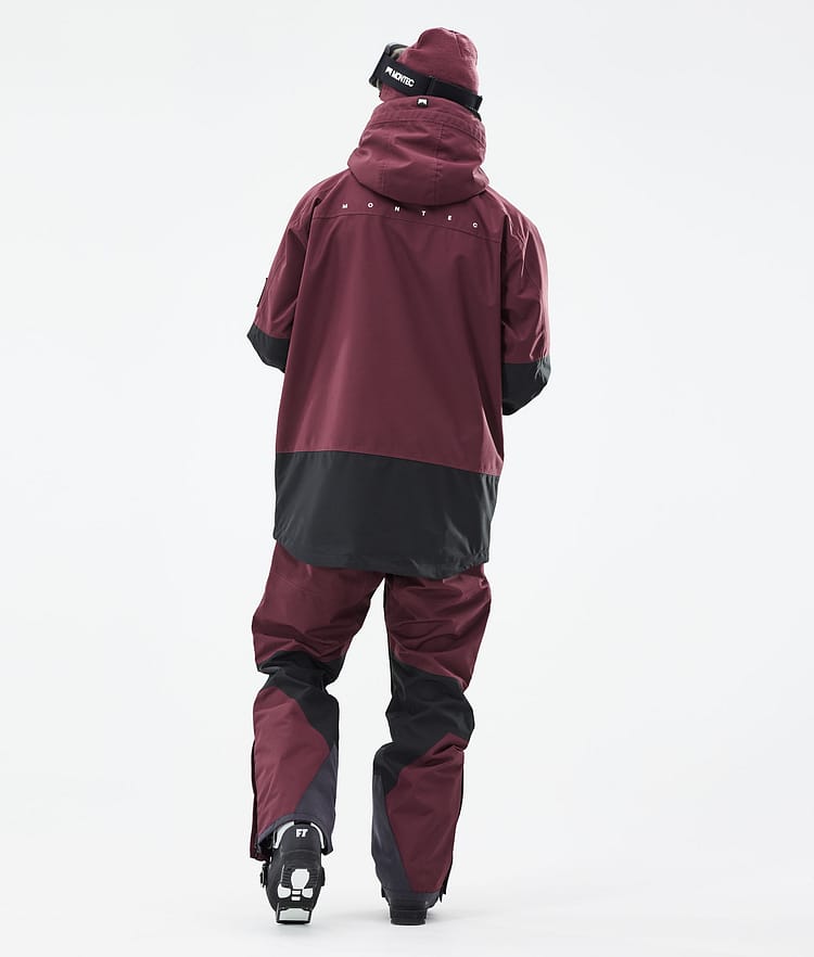 Montec Moss 21 Kurtka Narciarska Mężczyźni Burgundy/Black, Zdjęcie 8 z 13
