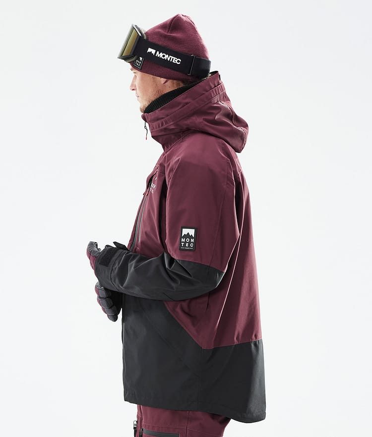 Montec Moss 21 Chaqueta Snowboard Hombre Burgundy/Black, Imagen 9 de 13