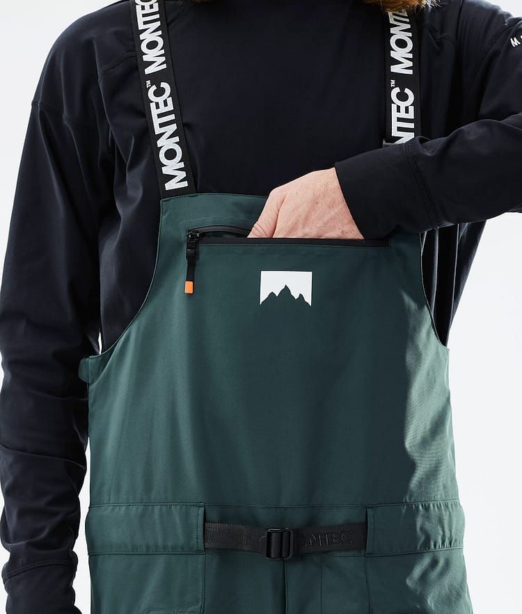 Montec Moss 21 Pantalones Snowboard Hombre Dark Atlantic/Black, Imagen 5 de 6