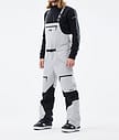 Montec Moss 2021 Kalhoty na Snowboard Pánské Light Grey/Black
