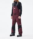 Montec Moss 21 Pantalones Esquí Hombre Burgundy/Black