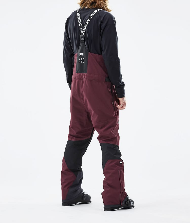 Montec Moss 21 Pantalones Esquí Hombre Burgundy/Black, Imagen 3 de 6