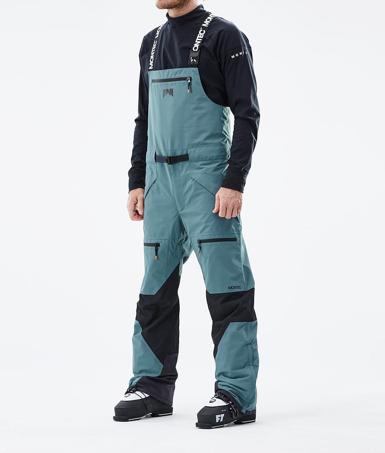 Montec Moss 21 Spodnie Narciarskie Mężczyźni Atlantic/Black, Zdjęcie 1 z 6