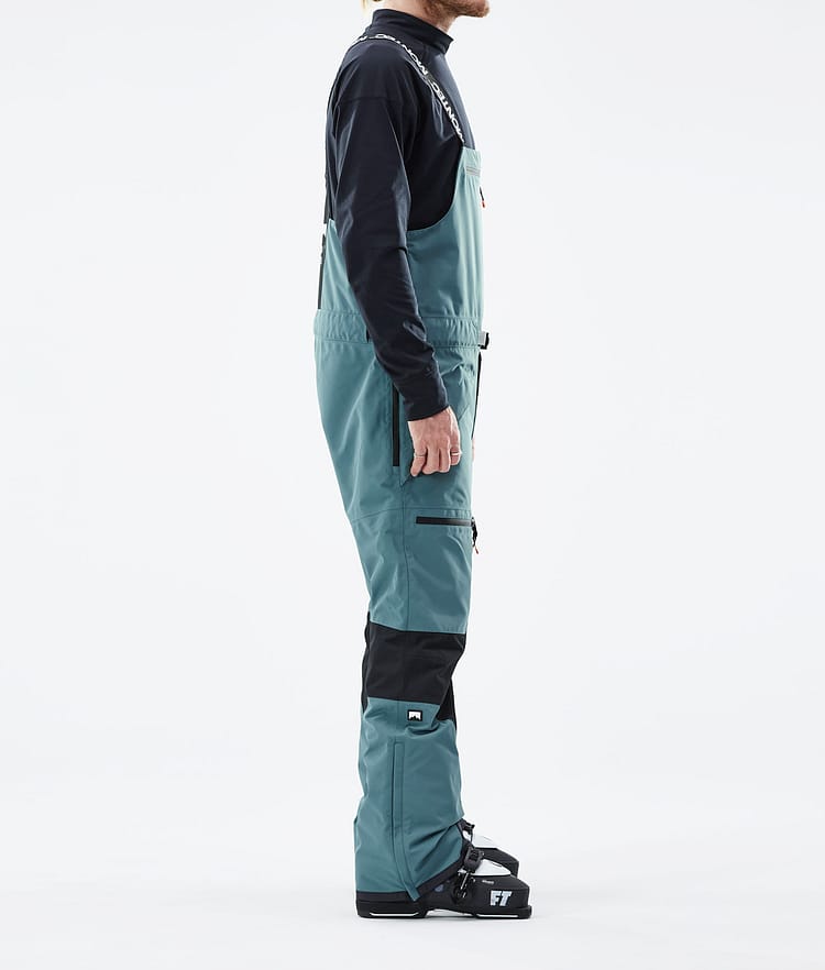 Montec Moss 21 Spodnie Narciarskie Mężczyźni Atlantic/Black, Zdjęcie 2 z 6