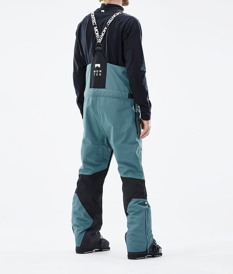 Montec Moss 21 Spodnie Narciarskie Mężczyźni Atlantic/Black, Zdjęcie 3 z 6