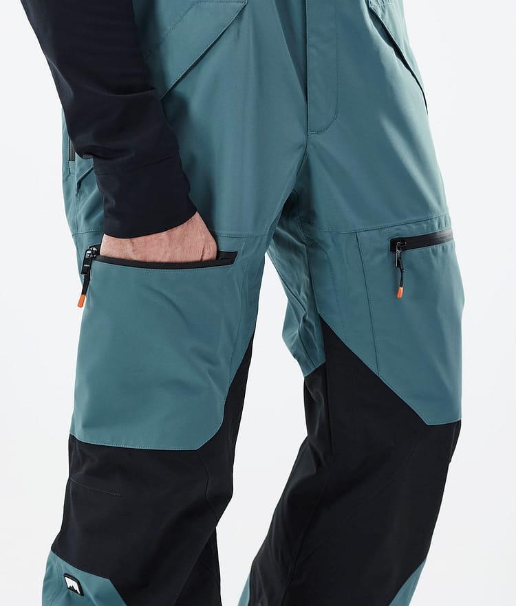 Montec Moss 21 Spodnie Narciarskie Mężczyźni Atlantic/Black, Zdjęcie 6 z 6