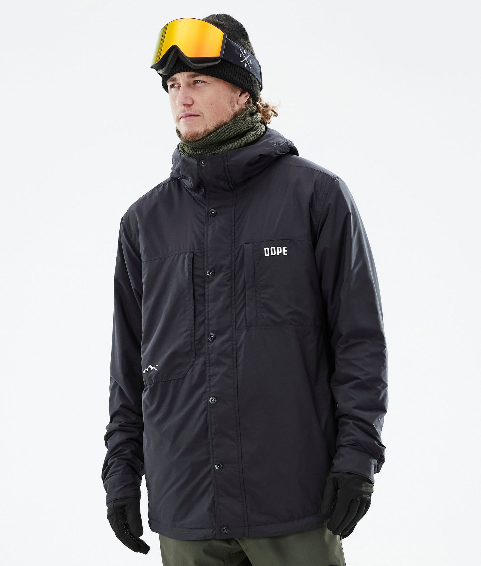 Dope Insulated Chaqueta Capa Intermedia de Esquí Hombre Black, Imagen 1 de 12