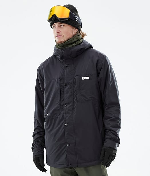 Dope Insulated Midlayer Jas Heren Black