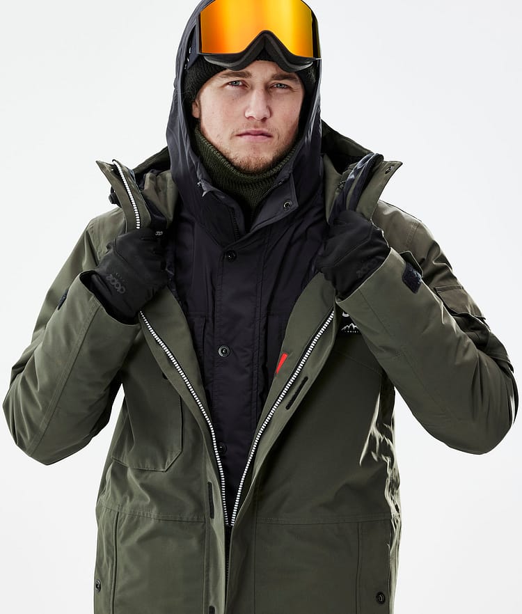 Dope Insulated Chaqueta Capa Intermedia de Esquí Hombre Black, Imagen 4 de 12