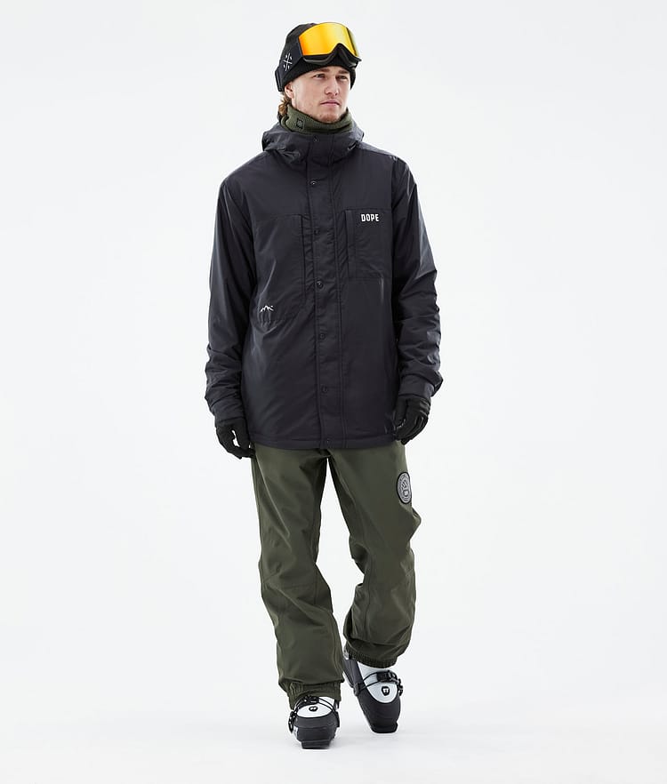 Dope Insulated Chaqueta Capa Intermedia de Esquí Hombre Black, Imagen 5 de 12