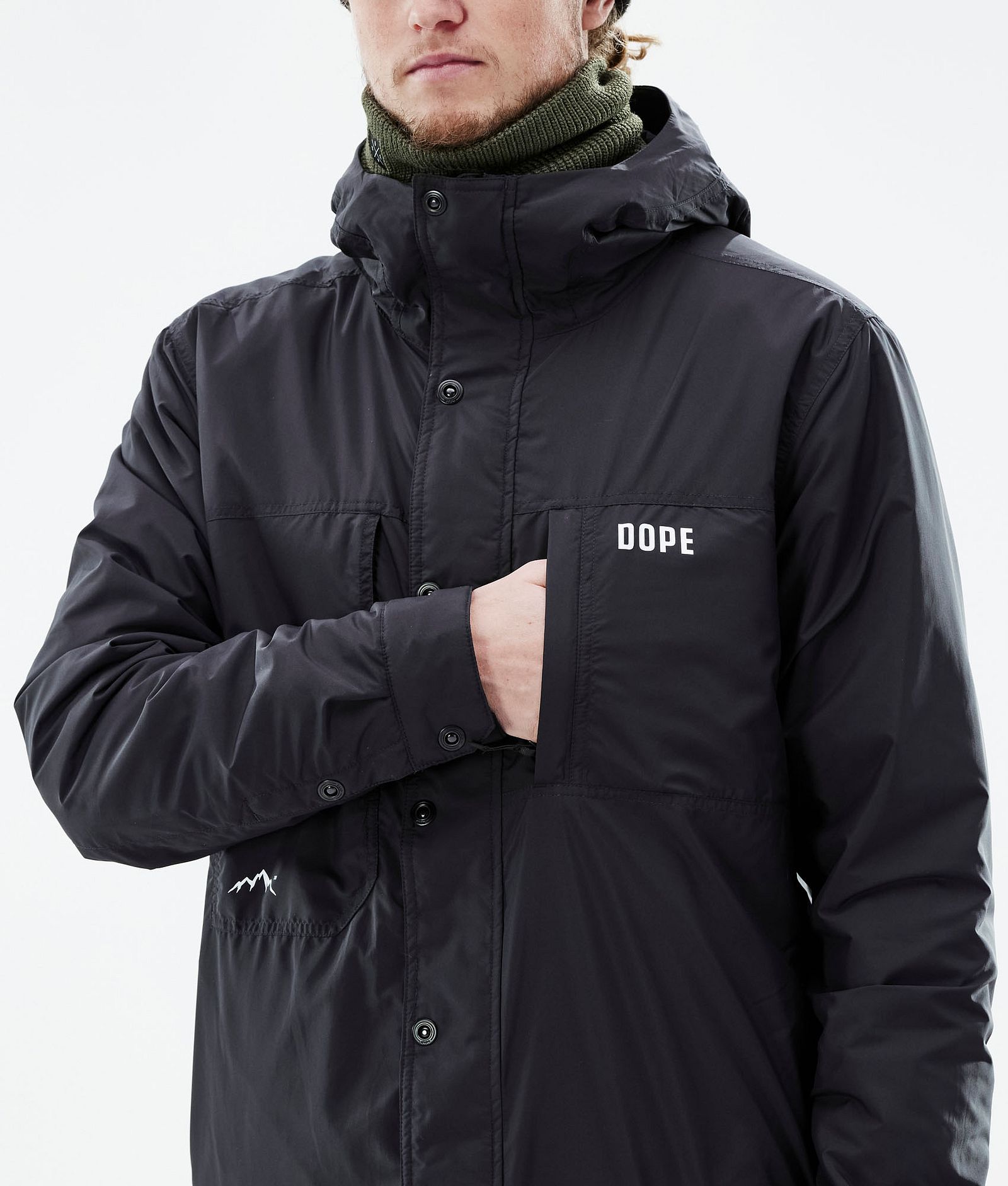 Dope Insulated Chaqueta Capa Intermedia de Esquí Hombre Black, Imagen 10 de 12