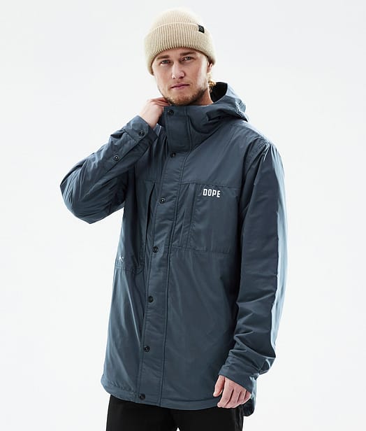 Dope Insulated Chaqueta Capa Intermedia de Outdoor Hombre Metal Blue