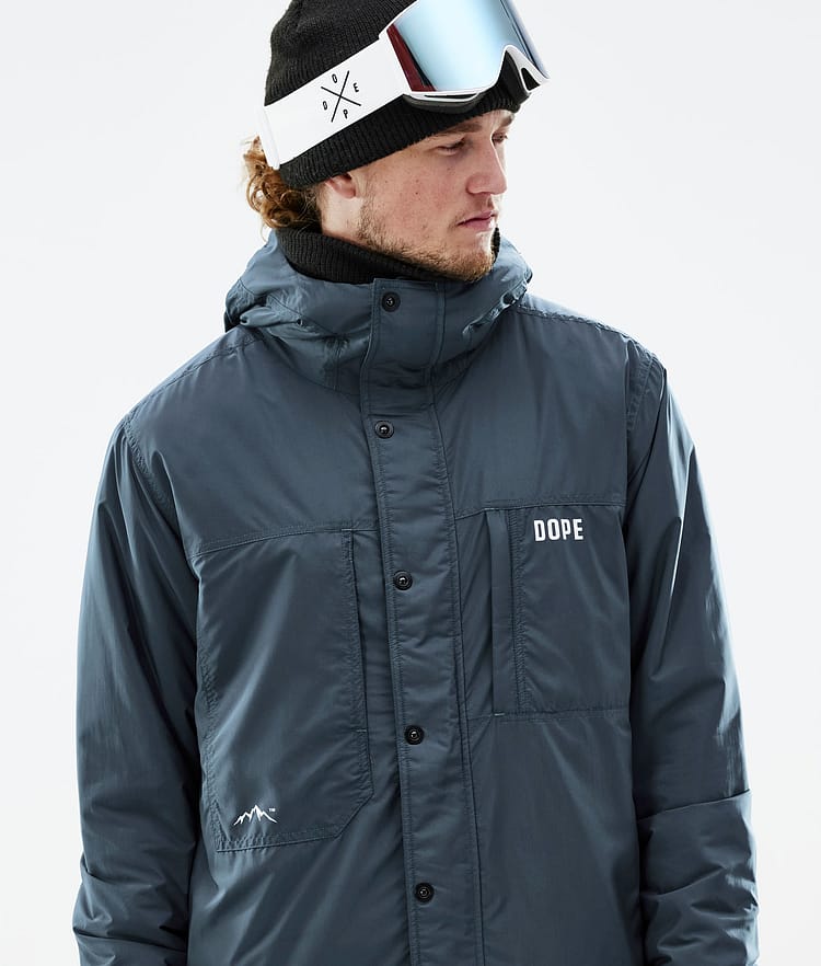 Dope Insulated Chaqueta Capa Intermedia de Esquí Hombre Metal Blue, Imagen 3 de 12