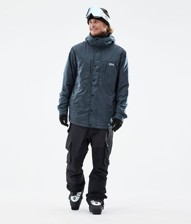 Dope Insulated Chaqueta Capa Intermedia de Esquí Hombre Metal Blue, Imagen 5 de 12