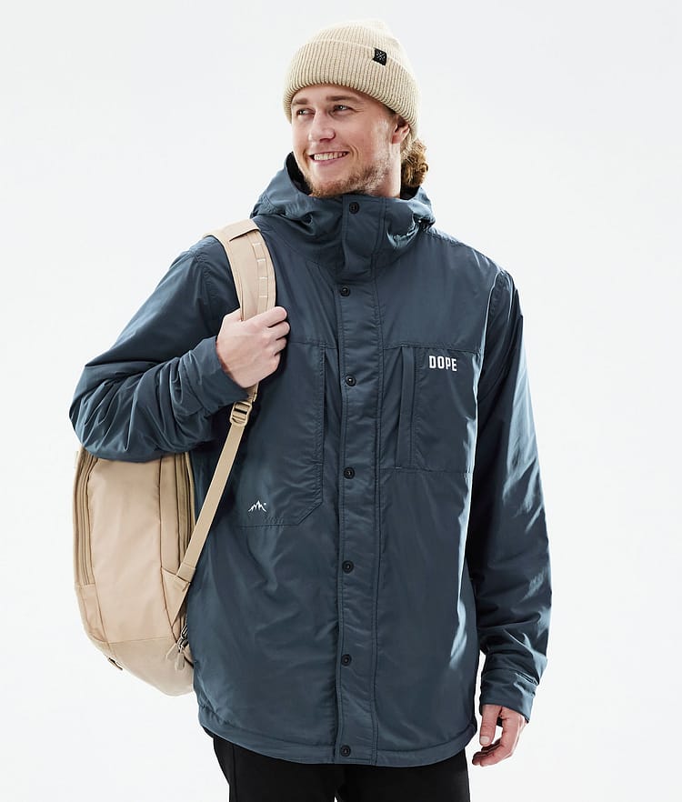 Dope Insulated Chaqueta Capa Intermedia de Outdoor Hombre Metal Blue, Imagen 6 de 12