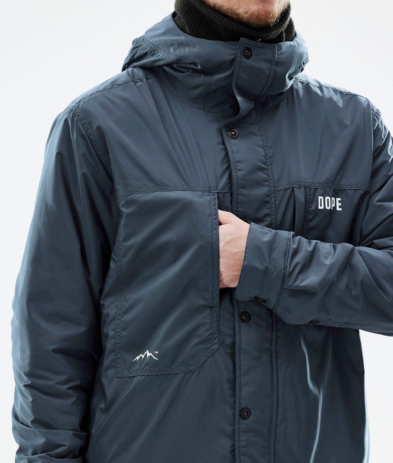 Dope Insulated Chaqueta Capa Intermedia de Esquí Hombre Metal Blue, Imagen 11 de 12