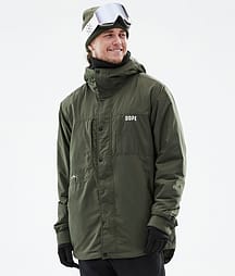 Dope Insulated Chaqueta Capa Intermedia de Esquí Hombre Olive Green