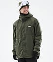 Dope Insulated Midlayer Jacket Ski Men Olive Green