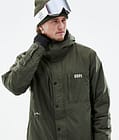 Dope Insulated Chaqueta Capa Intermedia de Esquí Hombre Olive Green, Imagen 3 de 12