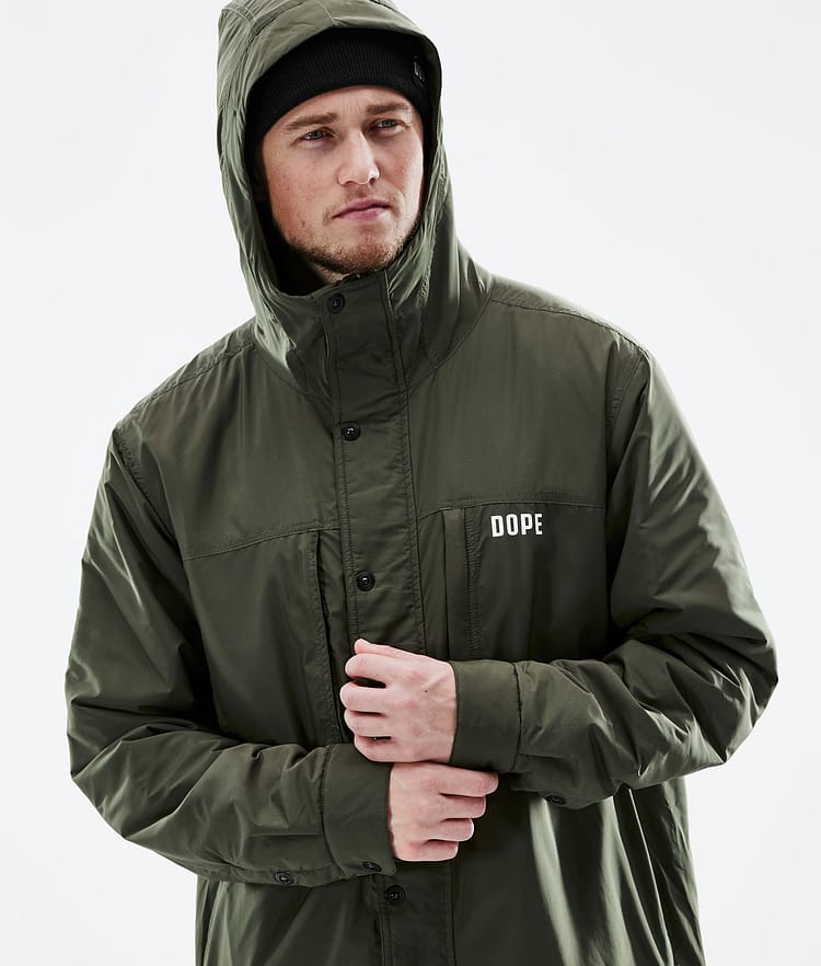Dope Insulated Chaqueta Capa Intermedia de Outdoor Hombre Olive Green, Imagen 3 de 12