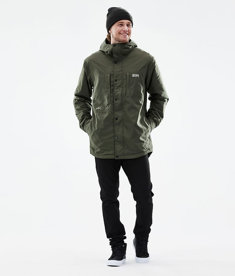 Dope Insulated Chaqueta Capa Intermedia de Outdoor Hombre Olive Green, Imagen 4 de 12