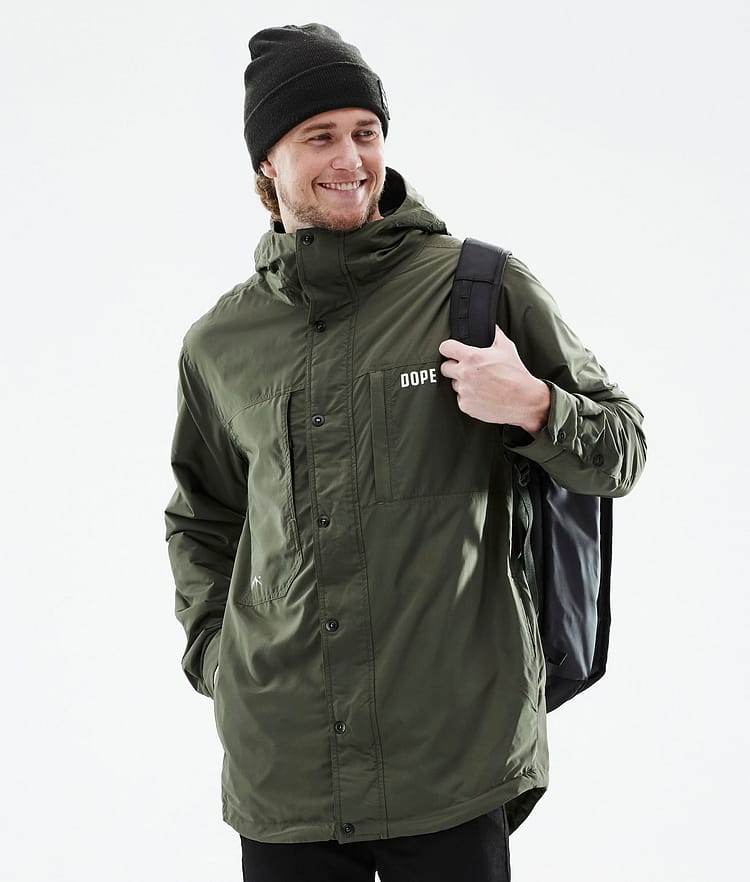 Dope Insulated Chaqueta Capa Intermedia de Outdoor Hombre Olive Green, Imagen 6 de 12