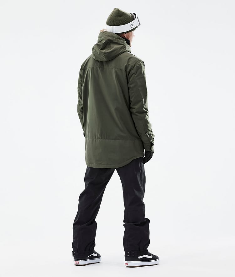 Dope Insulated Bunda střední vrstvy Pánské Olive Green Renewed, Obrázek 6 z 12