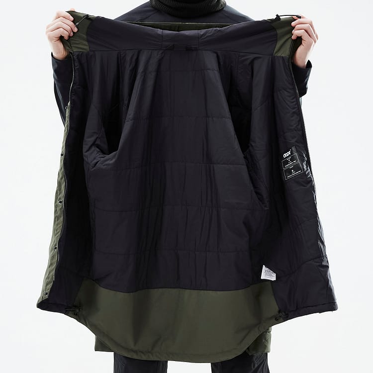 Dope Insulated Bunda střední vrstvy Lyžařský Pánské Olive Green, Obrázek 12 z 12