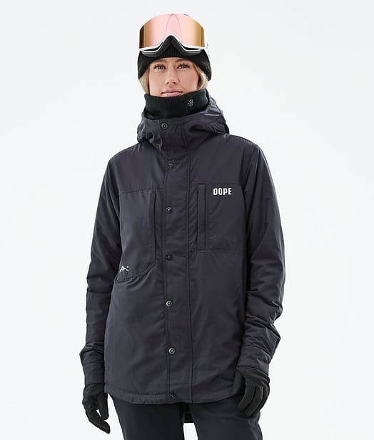 Dope Insulated W Chaqueta Capa Intermedia de Esquí Mujer Black