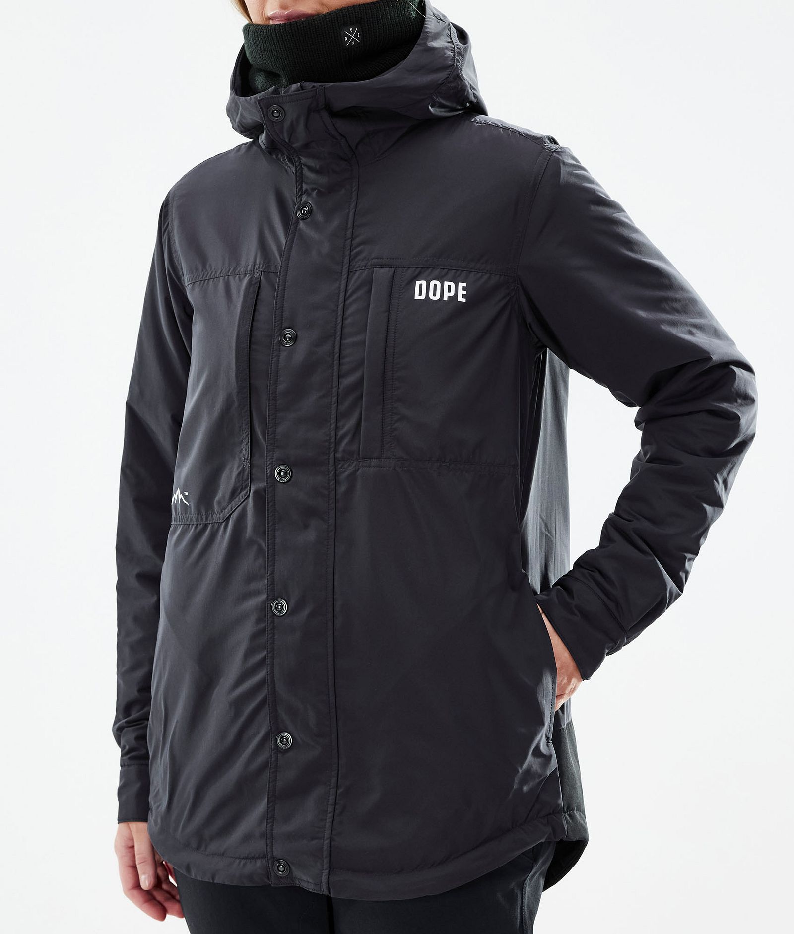Dope Insulated W Kurtka typu midlayer Narciarski Kobiety Black, Zdjęcie 9 z 12