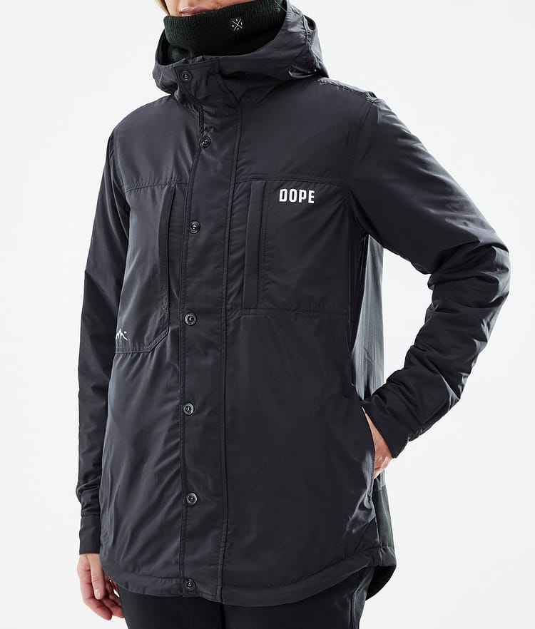 Dope Insulated W Kurtka typu midlayer Narciarski Kobiety Black, Zdjęcie 9 z 12