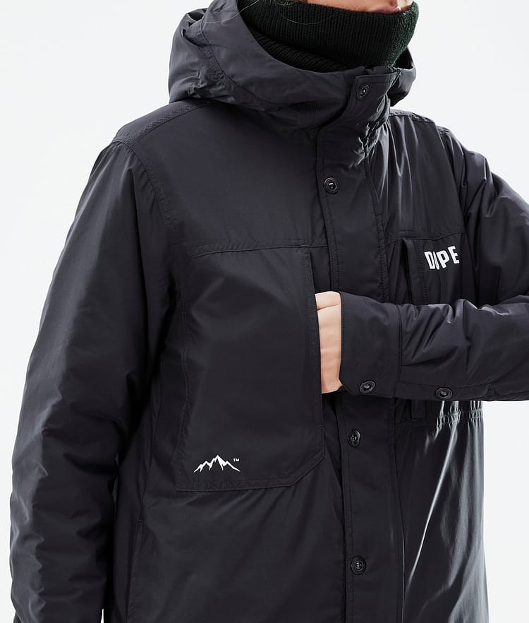 Dope Insulated W Kurtka typu midlayer Narciarski Kobiety Black, Zdjęcie 11 z 12