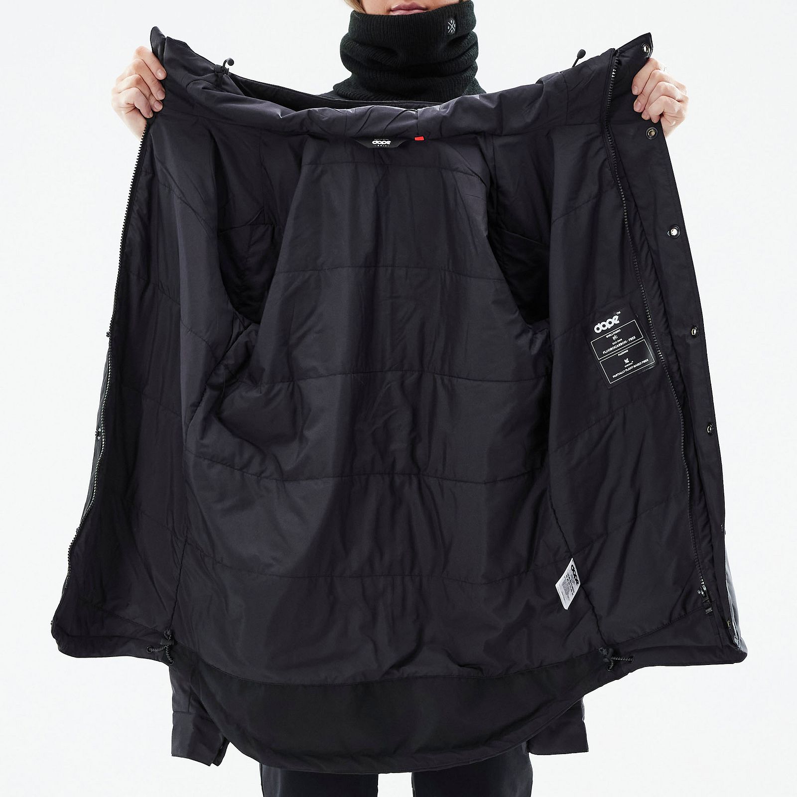 Dope Insulated W Kurtka typu midlayer Narciarski Kobiety Black, Zdjęcie 12 z 12