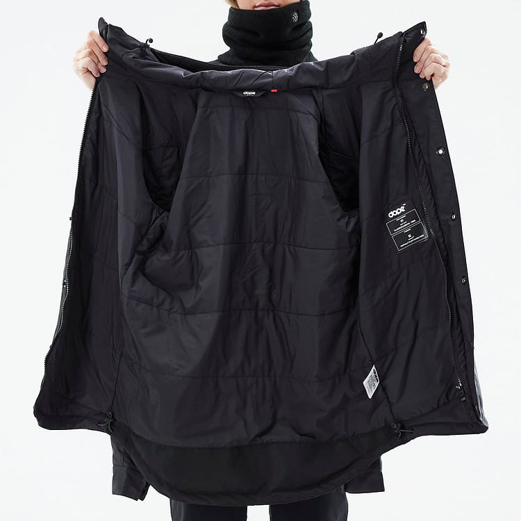 Dope Insulated W Kurtka typu midlayer Narciarski Kobiety Black, Zdjęcie 12 z 12